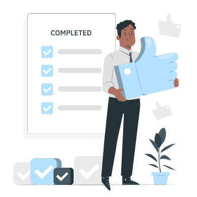 Payment Completed Illustration